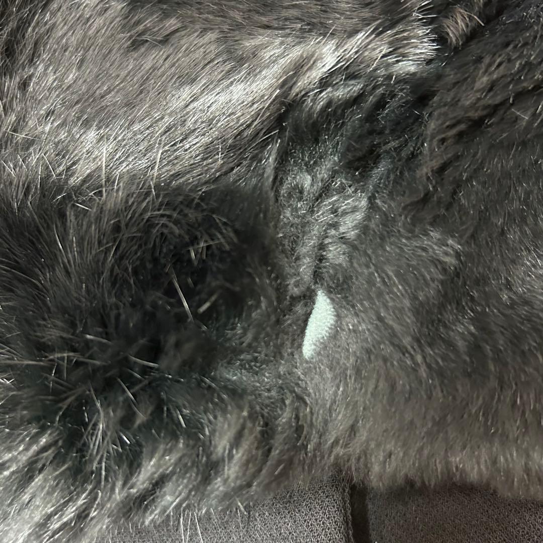 値下げ♪ アニヤハインドマーチ ラビットファー付き ロングコート