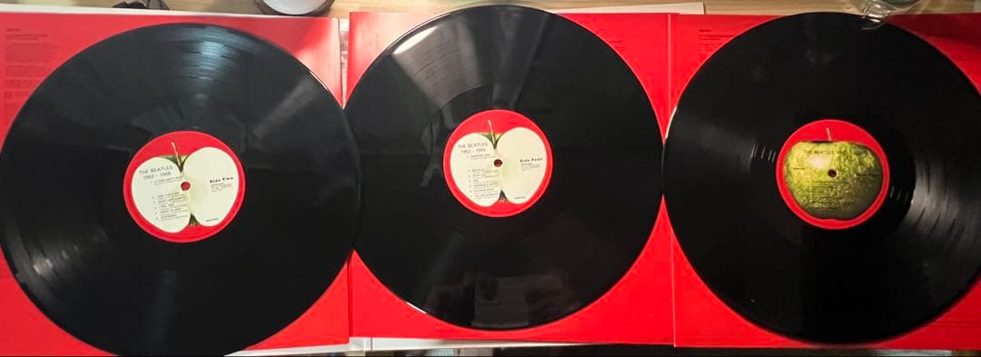 The Beatles 赤盤 青盤 LP レコード 1962-1970 セット