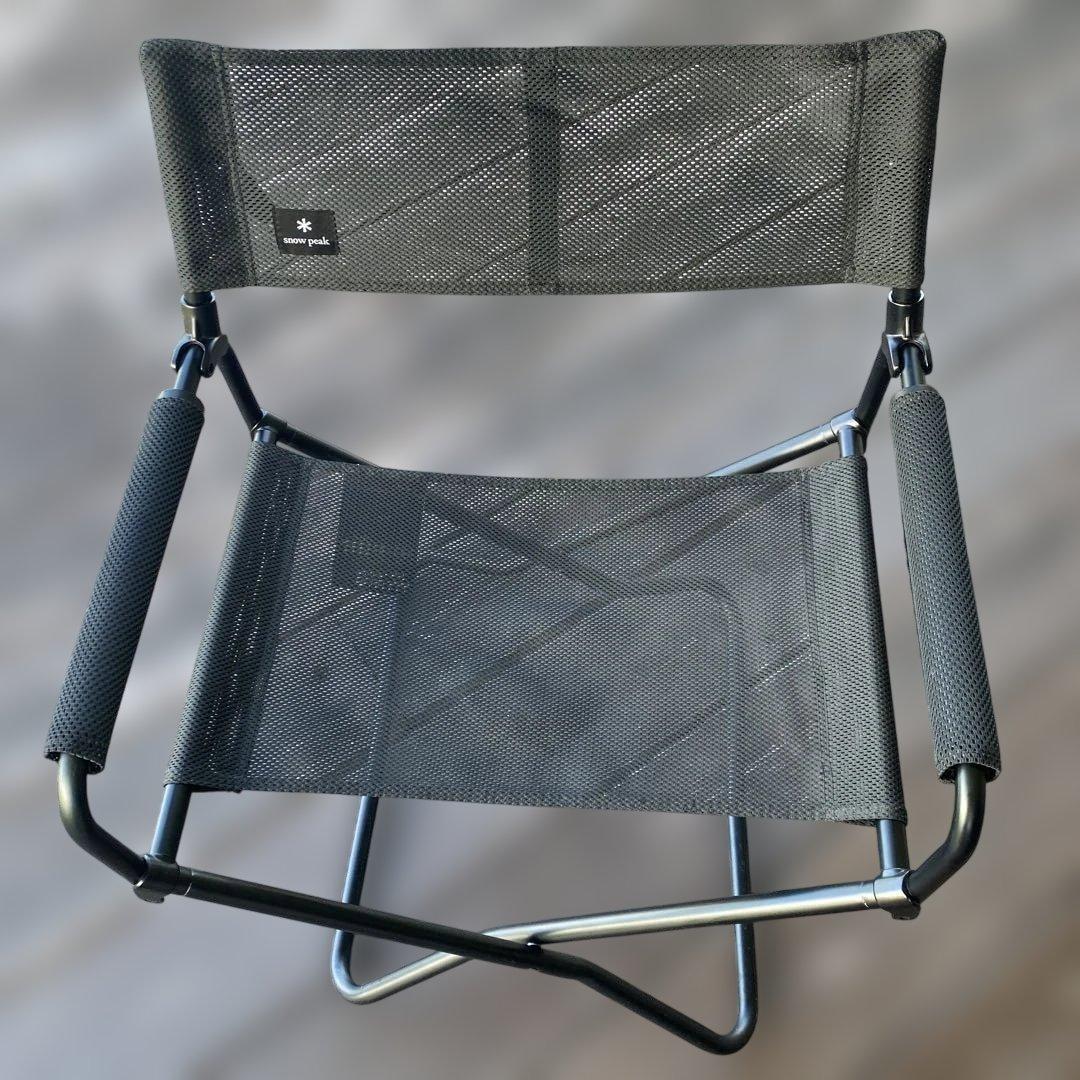 スノーピーク　メッシュFDチェア ブラック
