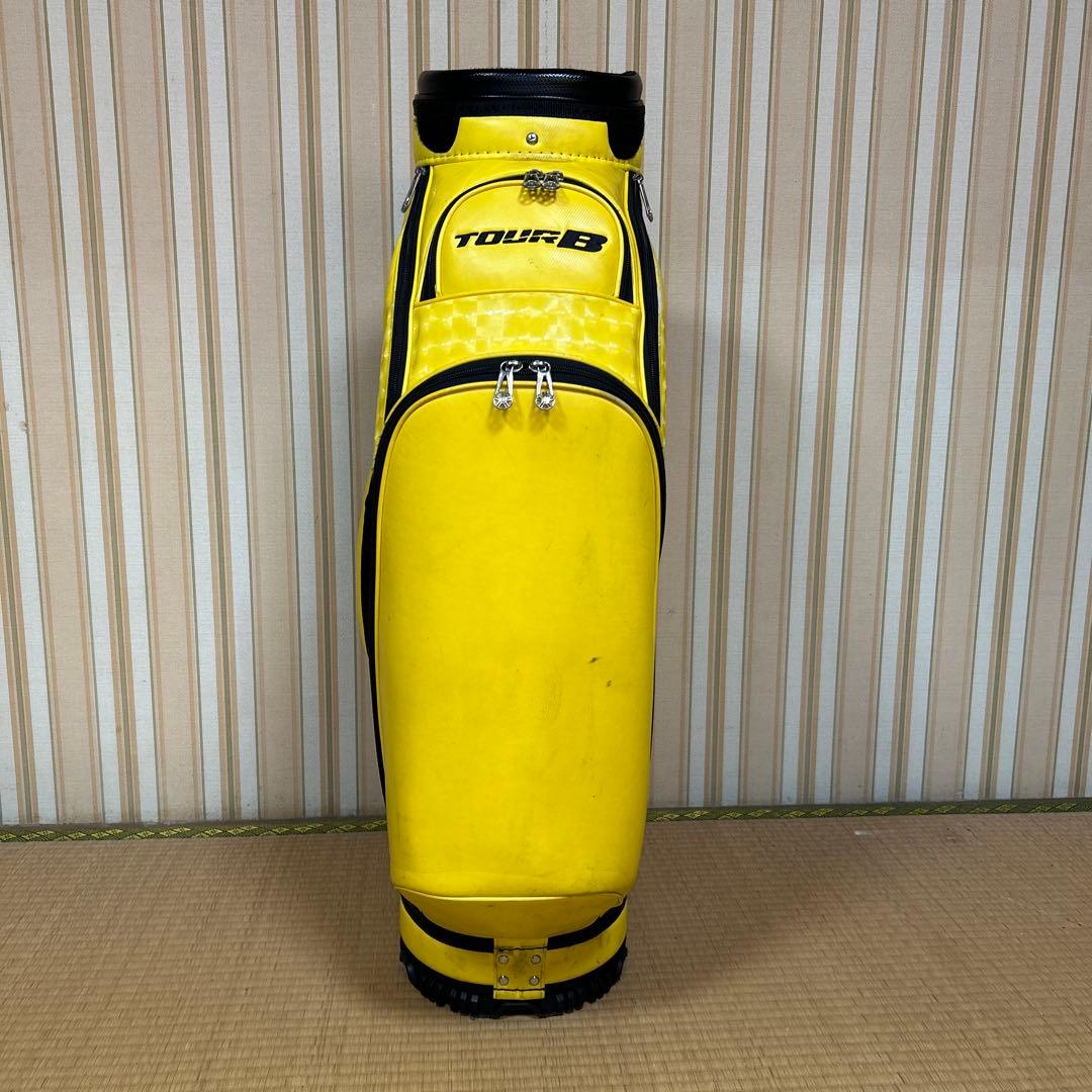TOUR B ゴルフバッグ イエロー/ブラック