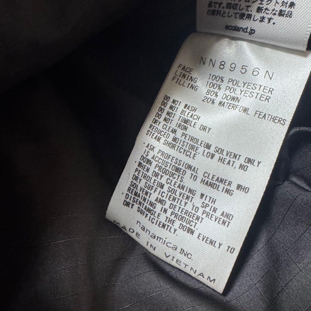 THE NORTH FACE ブラック ヌプシ マフラー NN8956N