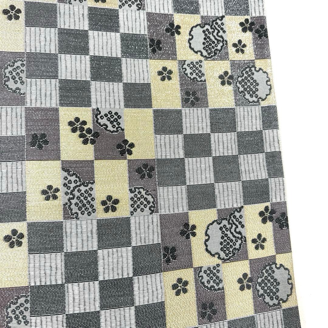 専用帯5853 5730 二点セット●高級 正絹 六通 袋帯