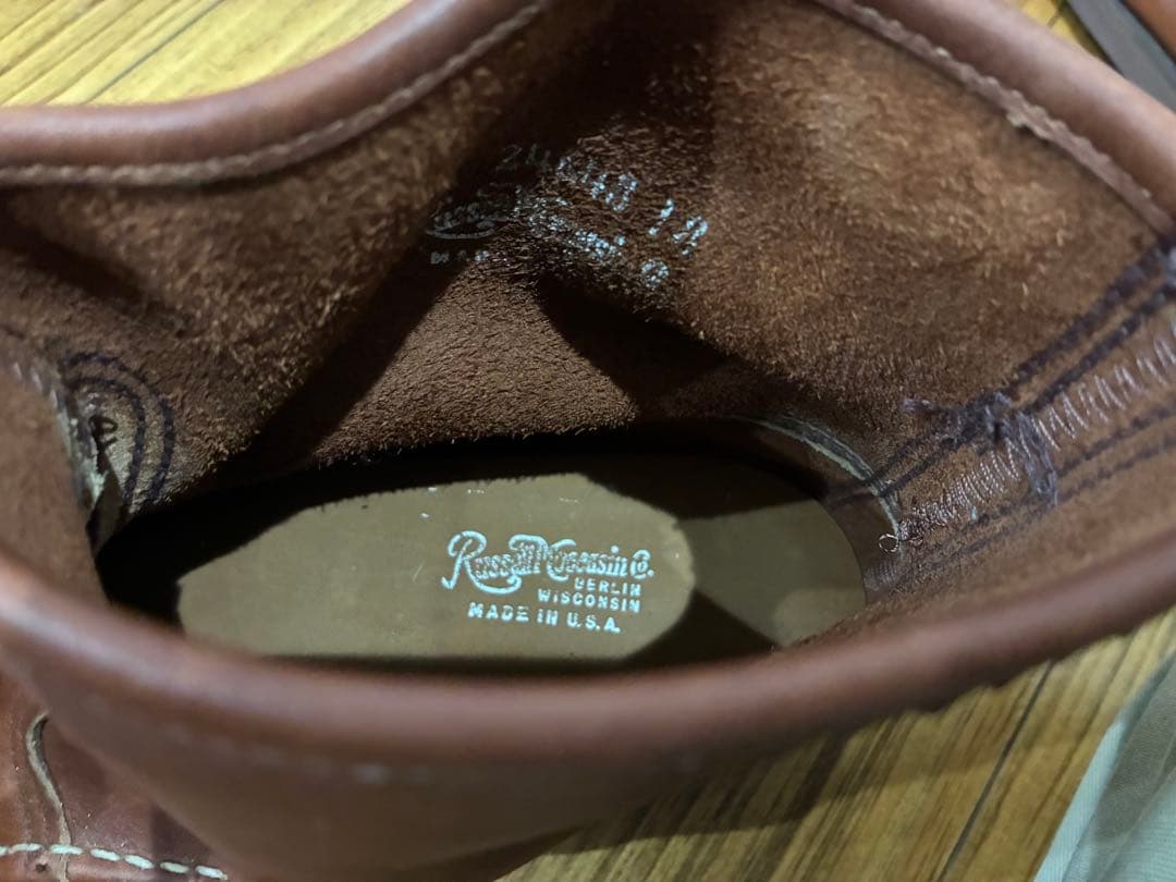 RUSSELL MOCCASIN ラッセルモカシン ノックアバウト 試着のみ