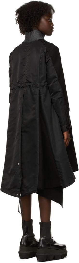 sacai 21AWサカイ woolウール メルトン チェスターコート