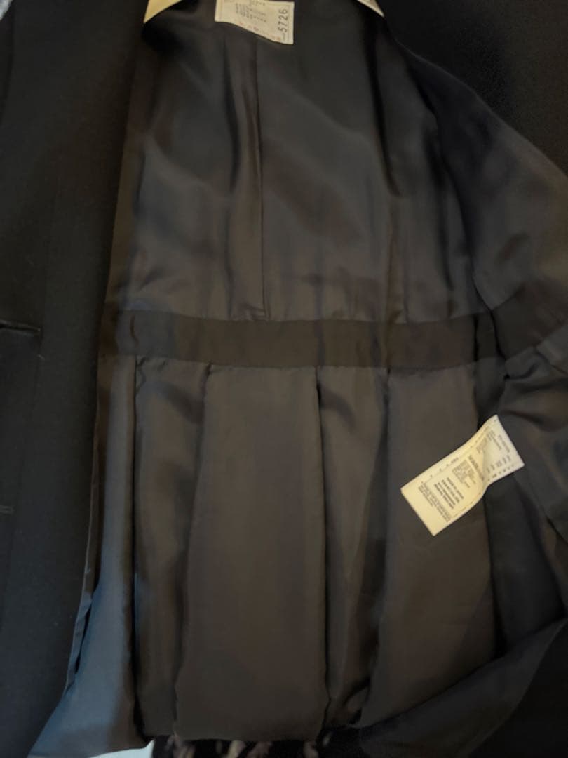 sacai 21AWサカイ woolウール メルトン チェスターコート