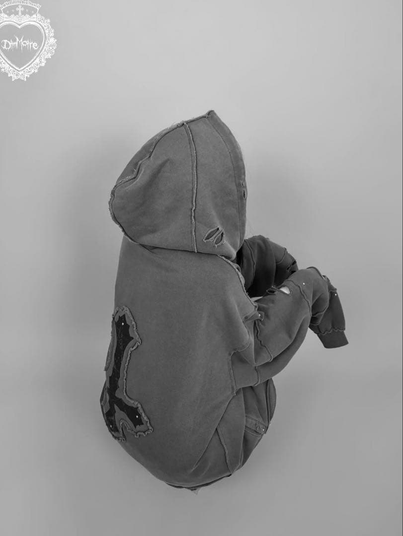 dimmoire 魔道士パーカー グレー Gray