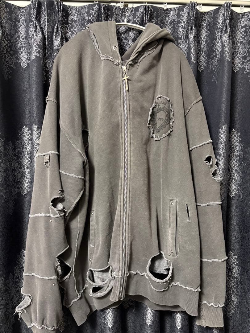 dimmoire 魔道士パーカー グレー Gray