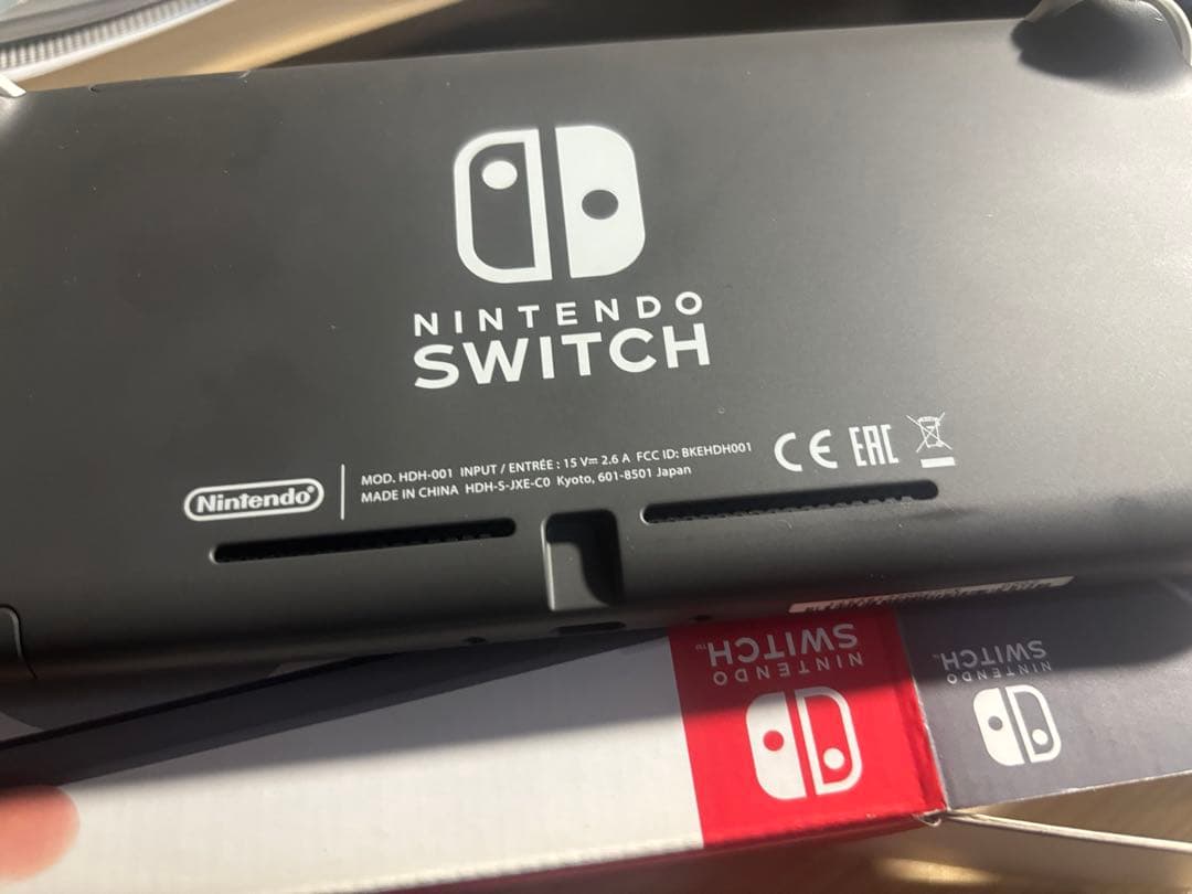 Nintendo Switch Lite Gray 本体 + どうぶつの森