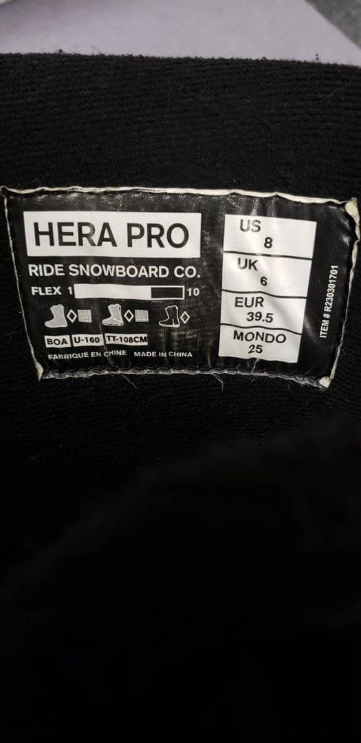 RIDE HERA PRO スノーボードブーツ