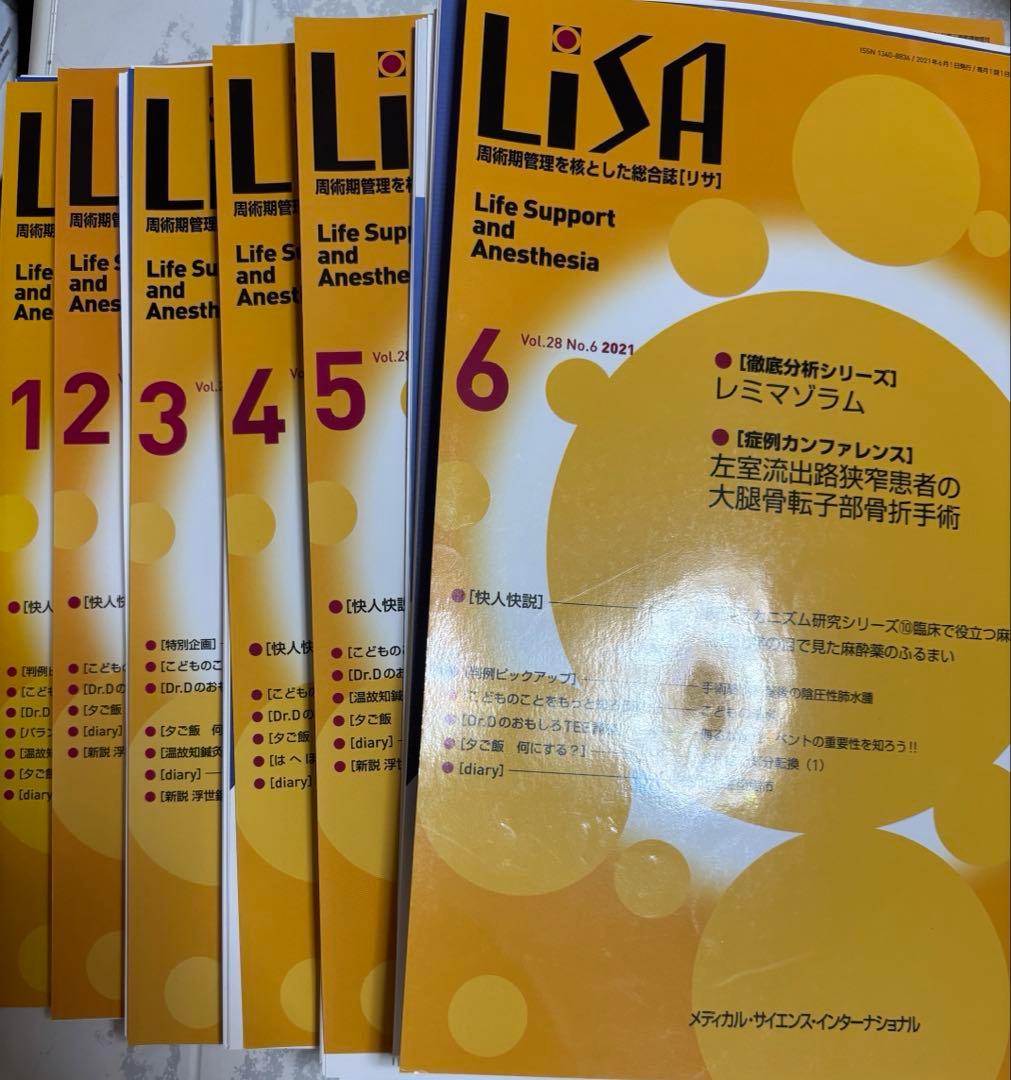 【裁断済】Lisa 2021年12冊 TEE