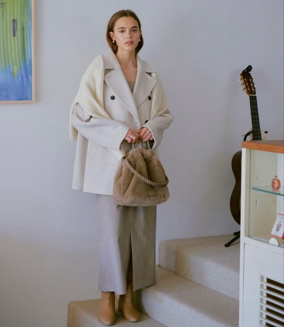 green label relaxing ＜1_OF MINE＞W ピーコート