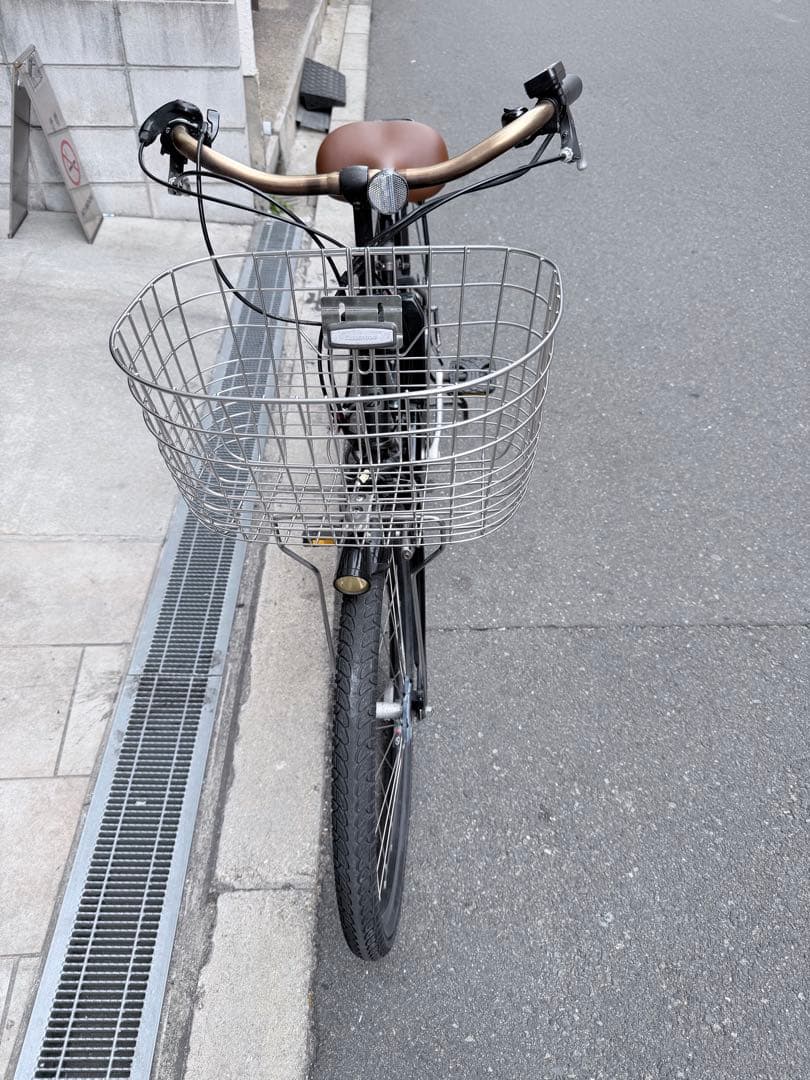 大阪府　ブリヂストン　電動アシスト自転車 ブラック