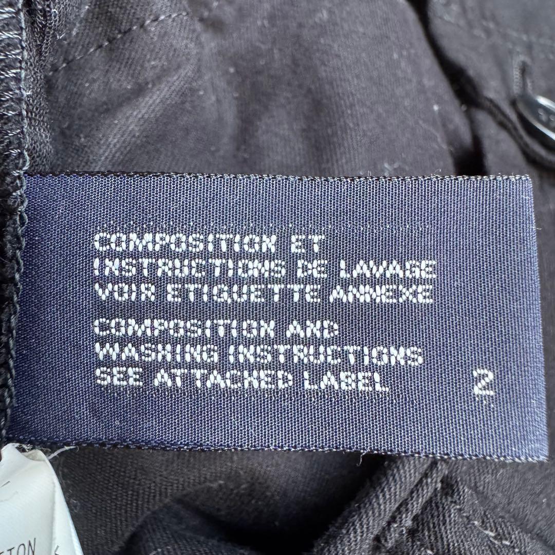 LIMI feu yohji ボトム　コットン　ブラック　LS-P13-029