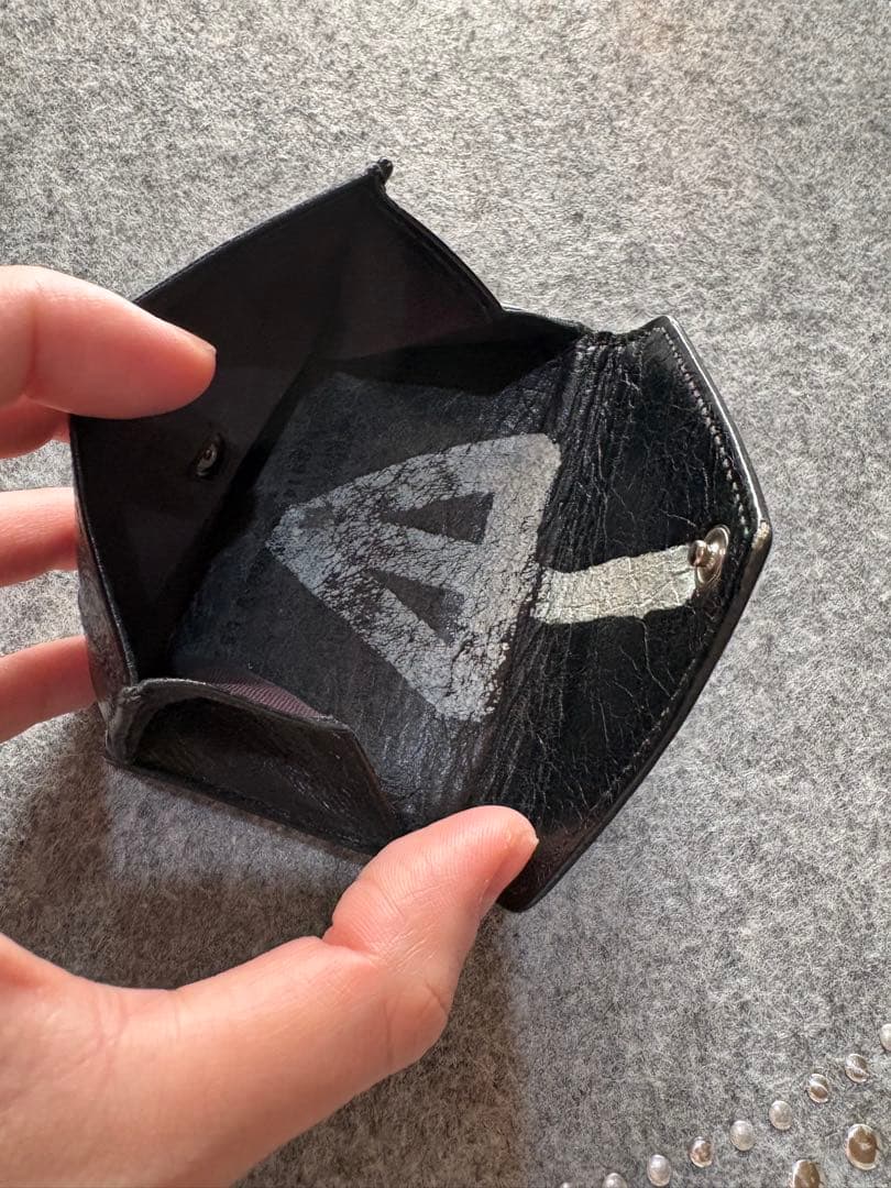 BALENCIAGA バレンシアガ 三つ折り財布 グラフィティ