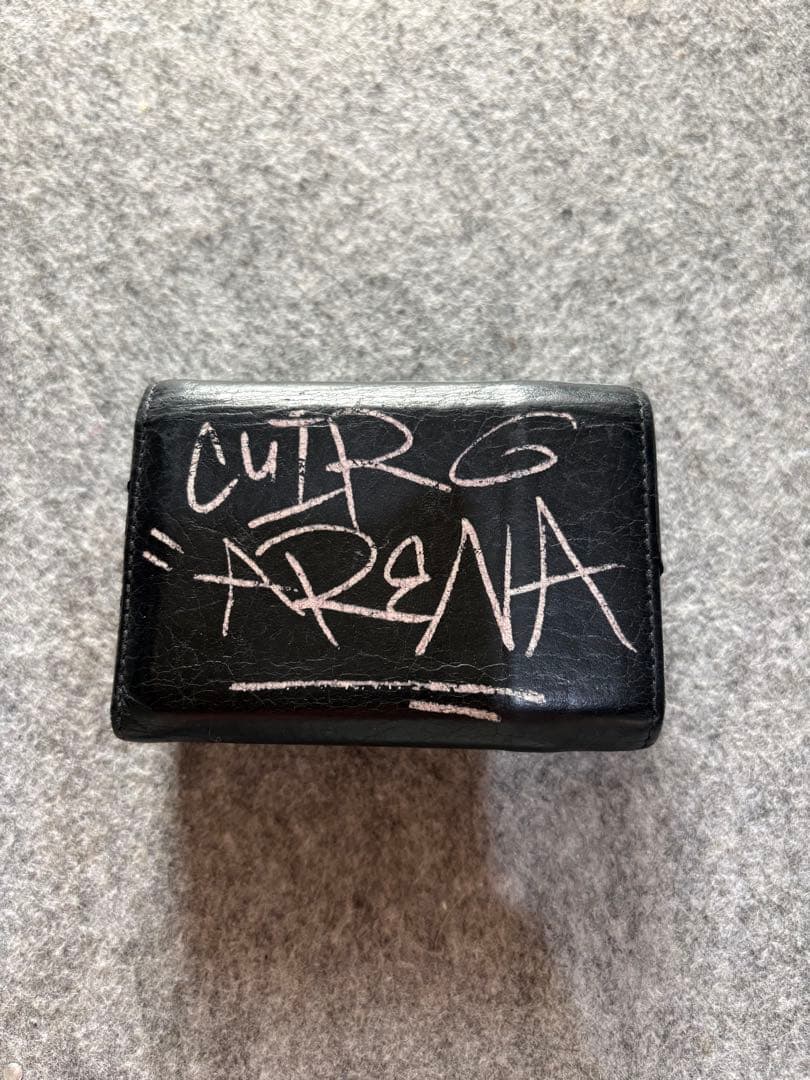 BALENCIAGA バレンシアガ 三つ折り財布 グラフィティ