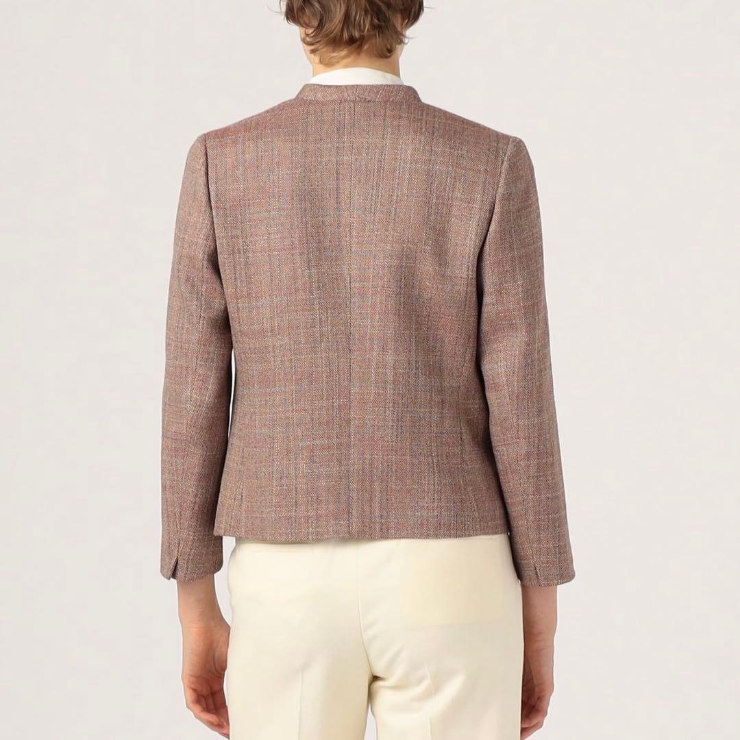 トゥモローランドコレクション ギザミカラージャケット ノーカラー