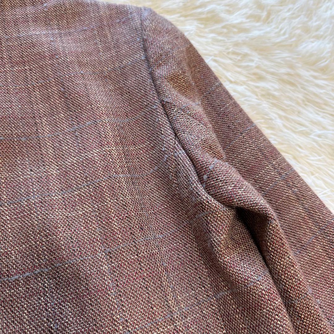 トゥモローランドコレクション ギザミカラージャケット ノーカラー