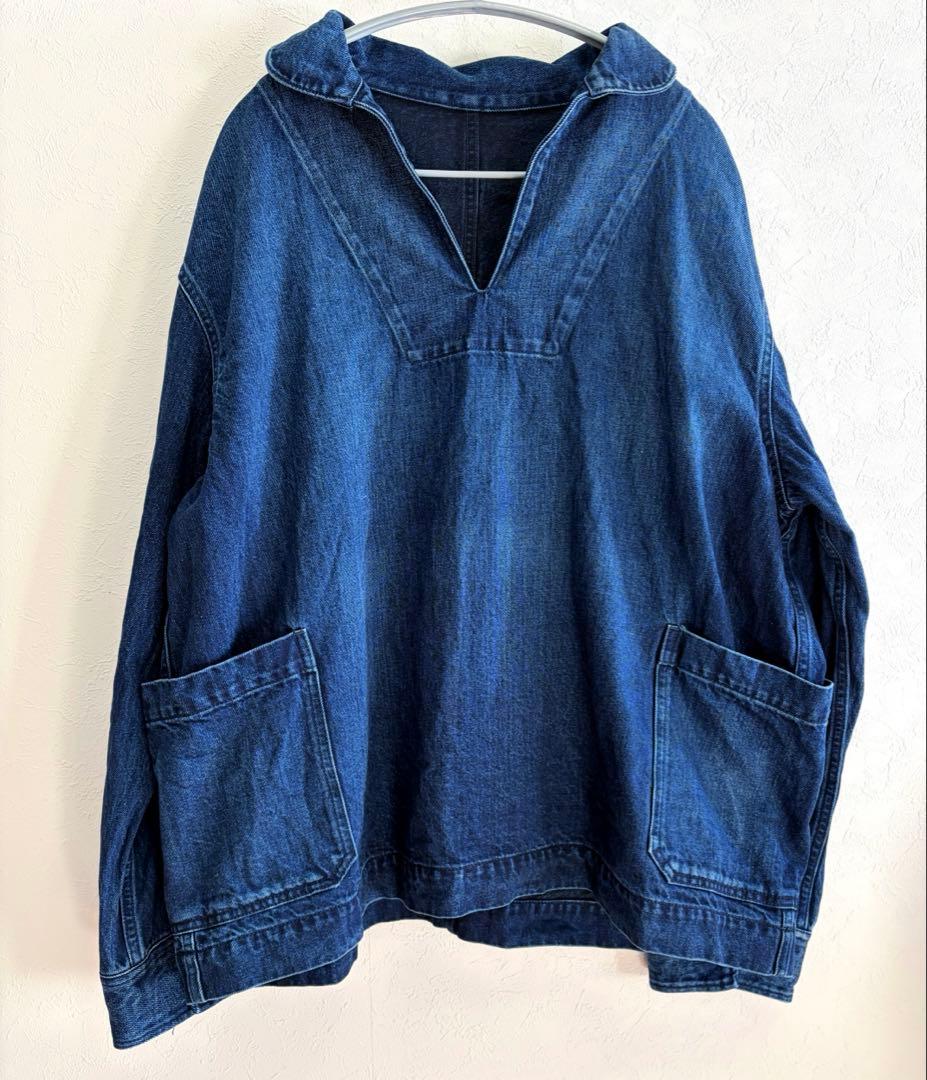 ヴェリテクール　VC-2692 デニムプルオーバージャケット