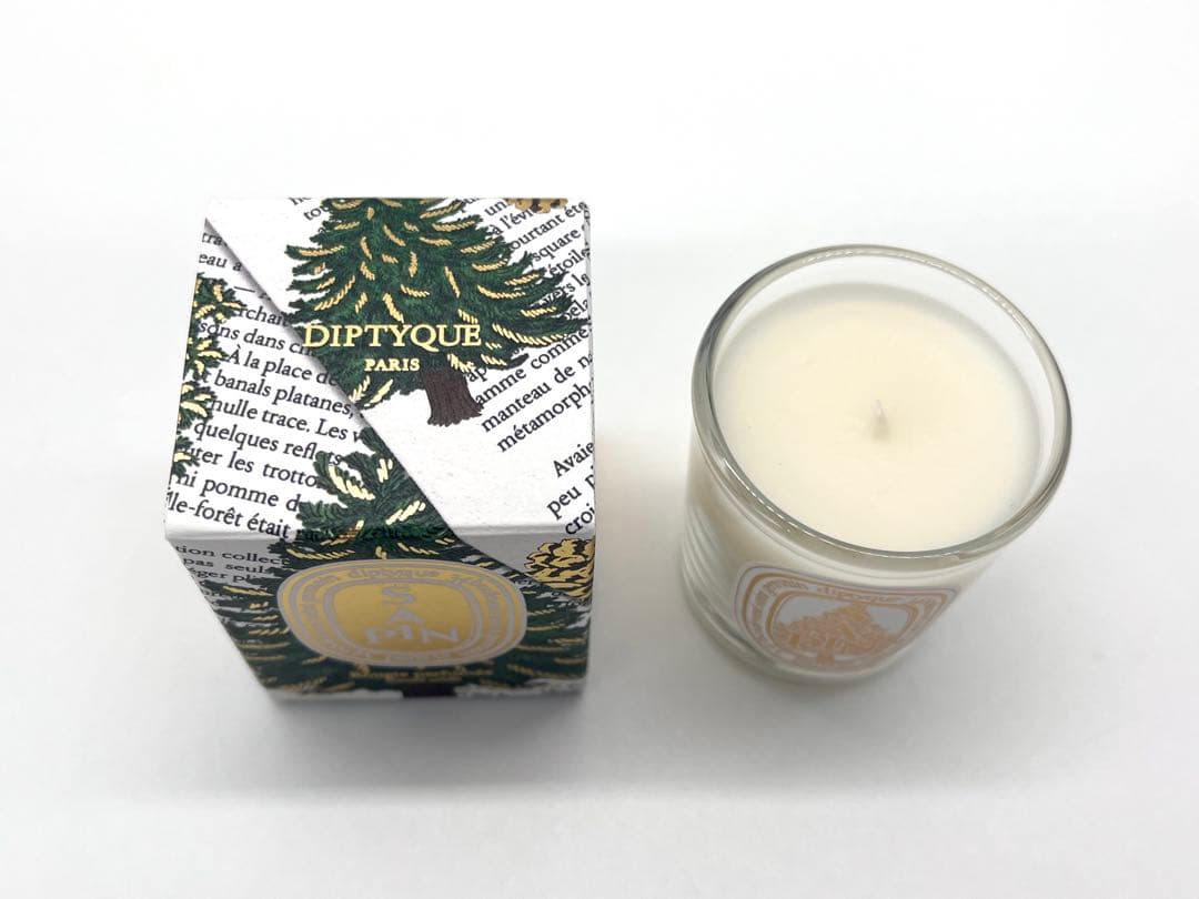 【新品未使用】 diptyque SAPIN ミニキャンドル　サパン　35g4個
