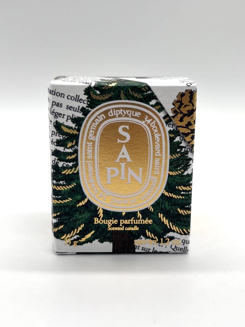 【新品未使用】 diptyque SAPIN ミニキャンドル　サパン　35g4個