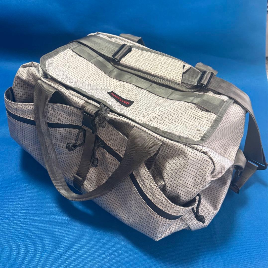 美品 BRIEFING GOLF ブリーフィング ゴルフ ボストンバッグ グレー