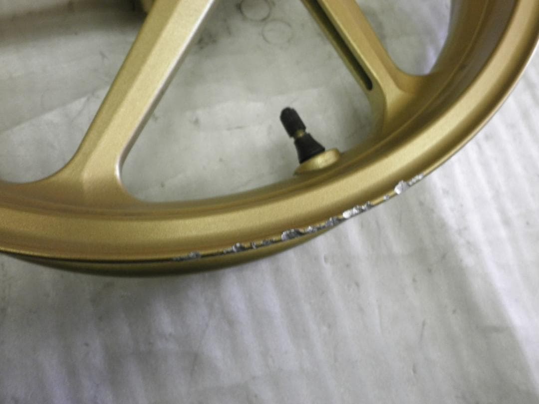 CBR250RR フロントホイール 純正 MC51.17×2.75. ゴールド