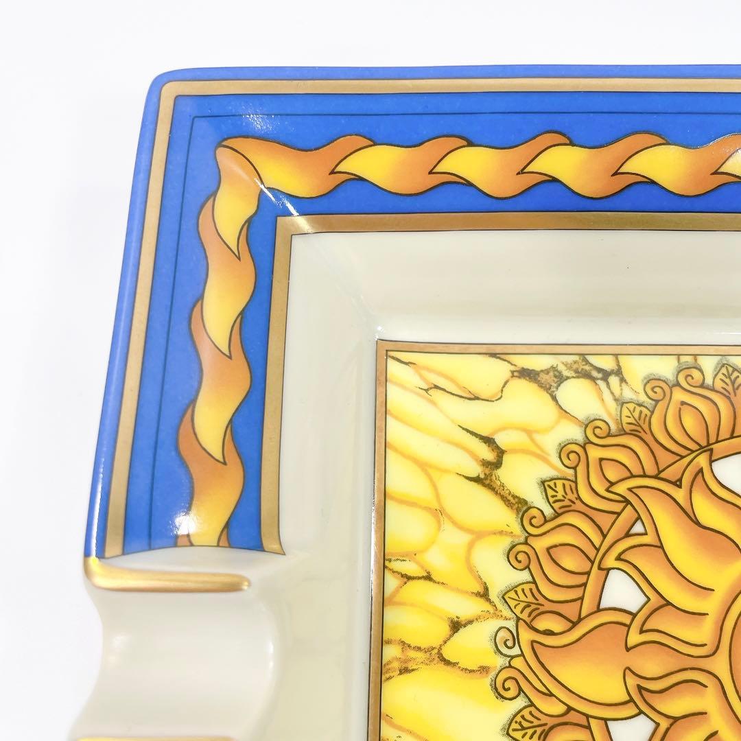 ✨極美品✨ HERMES アッシュトレイ 太陽 灰皿 アクセサリー 陶器