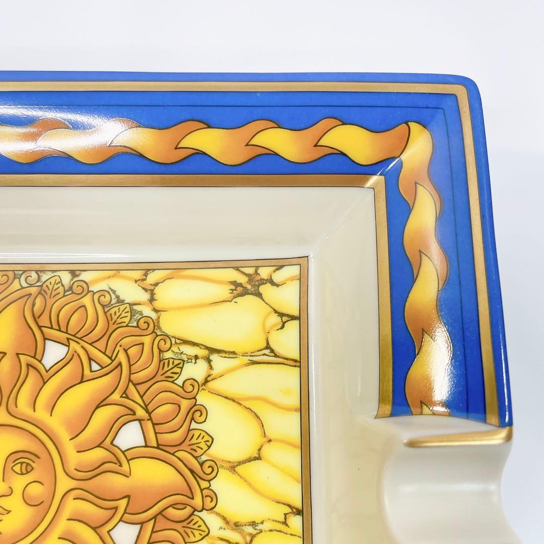 ✨極美品✨ HERMES アッシュトレイ 太陽 灰皿 アクセサリー 陶器