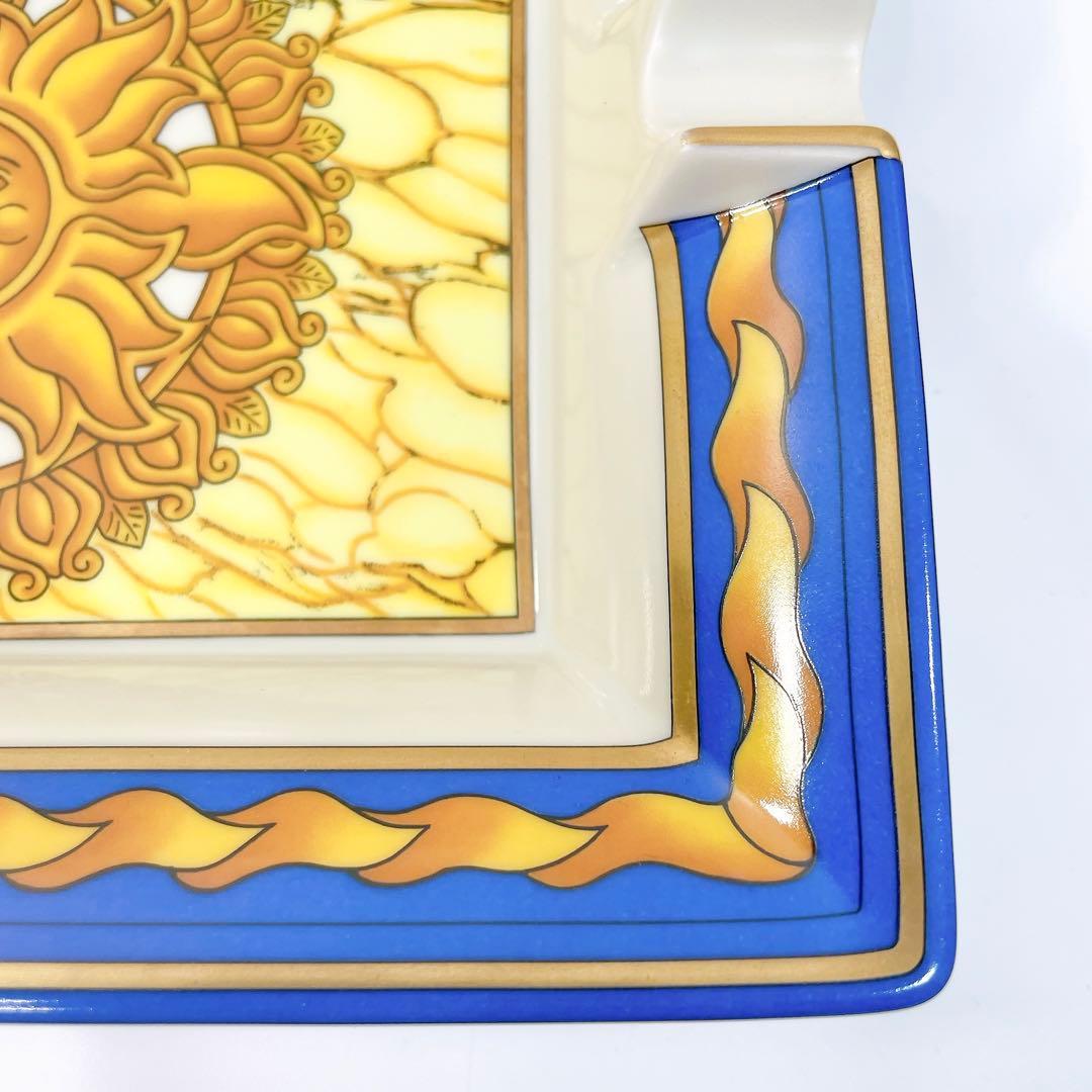 ✨極美品✨ HERMES アッシュトレイ 太陽 灰皿 アクセサリー 陶器