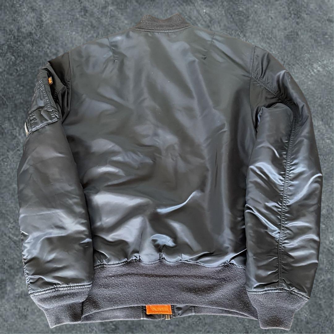 80s 90s USA製　ALPHA MA-1 フライトジャケット リバーシブル
