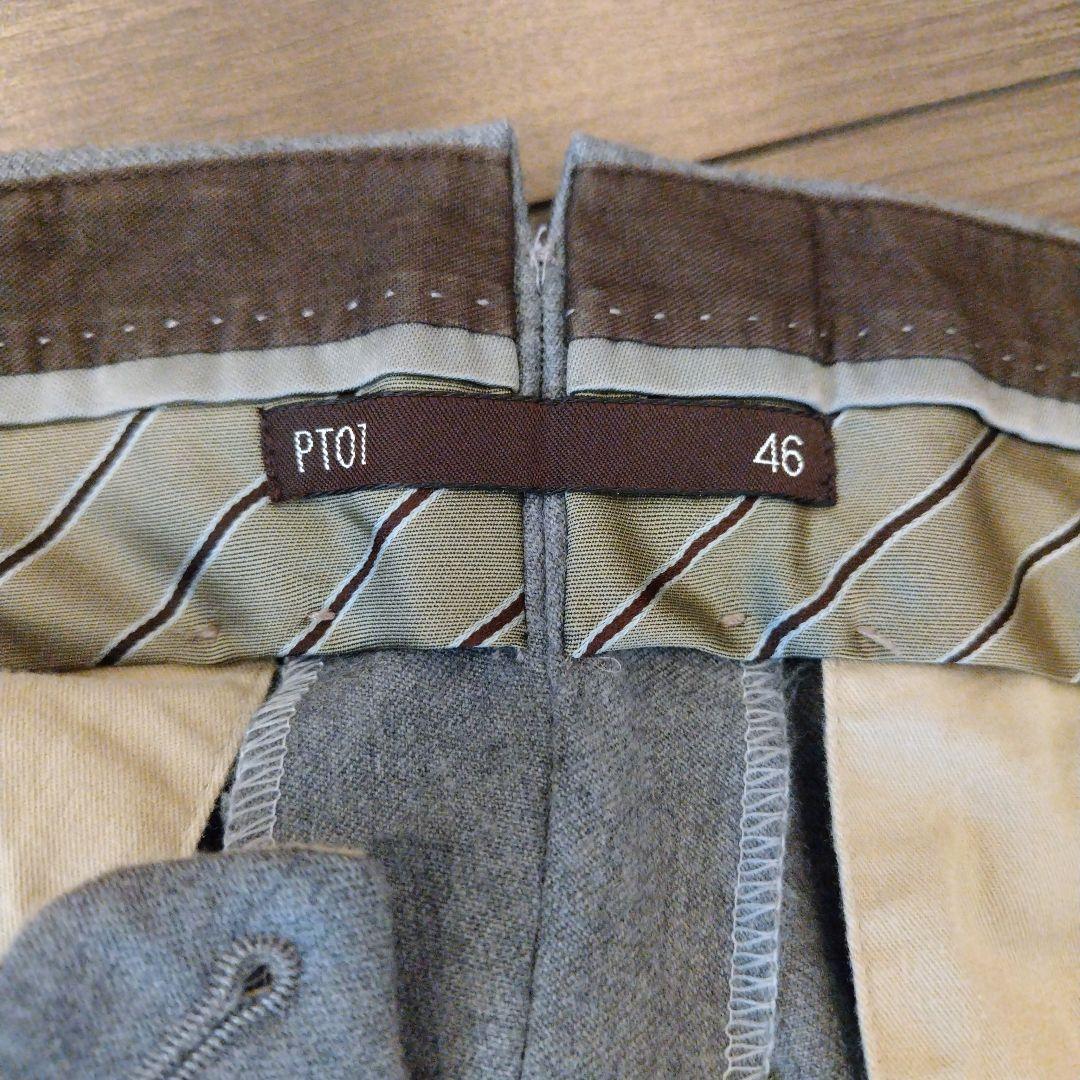 週末限定値下げ！美品 ビームスエフ BEAMS f PT01 ウールパンツ