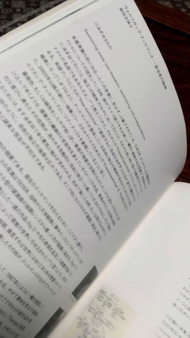 Wolfgang Tillmans Freischwimmer 写真展 図録