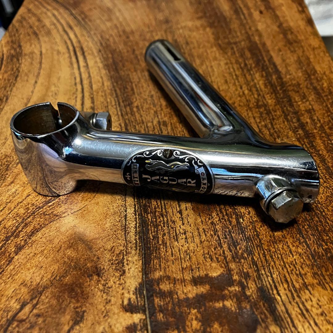 超希少 日東 NITTO Jaguar ステム バッジ付き ジャガー