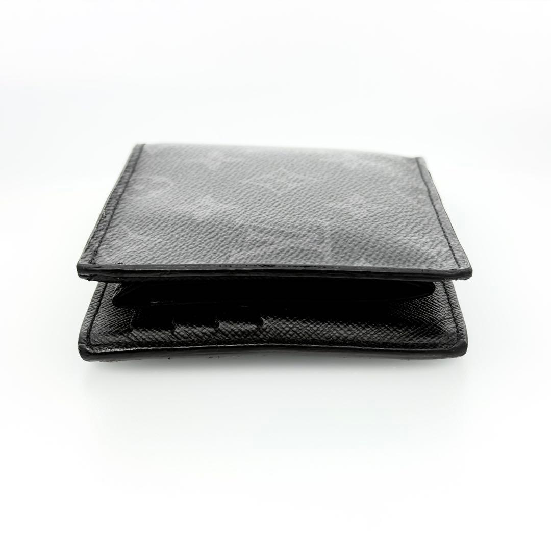 LV ルイヴィトン モノグラム エクリプス 二つ折り 財布 M62545