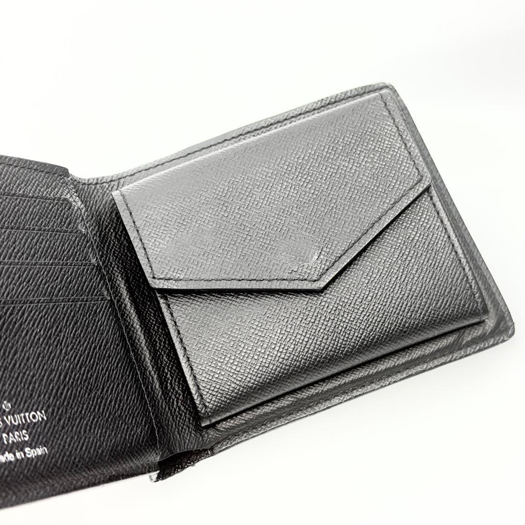 LV ルイヴィトン モノグラム エクリプス 二つ折り 財布 M62545