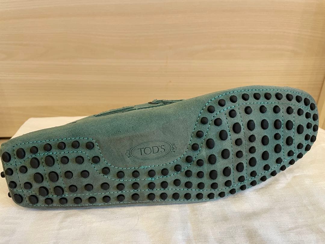 【人気ブランド】TOD'S グリーン メンズシューズ