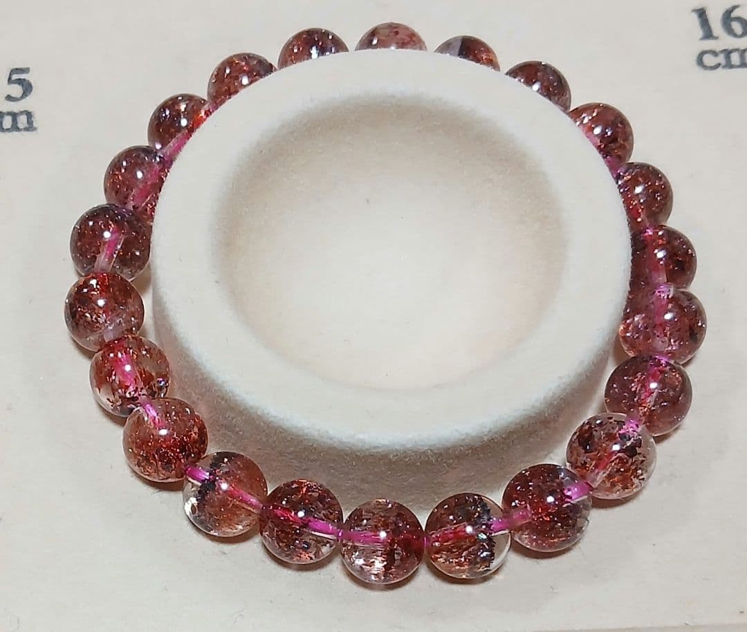 b*n様 レピドクロサイトインクォーツ　ブレスレット