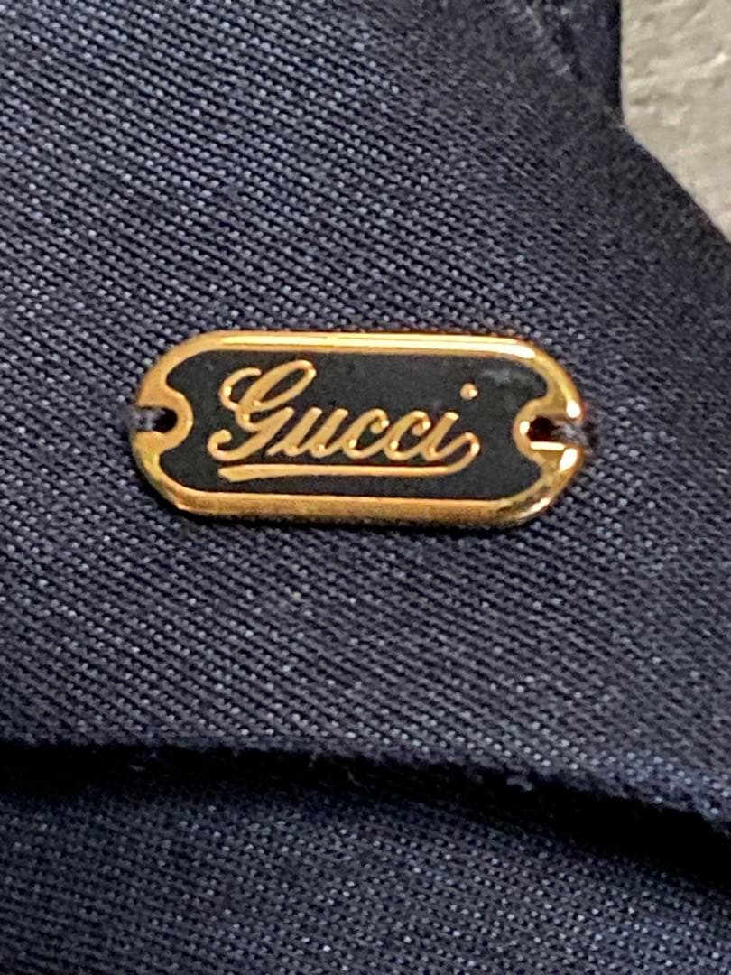 Gucci ネイビー テーラードジャケット
