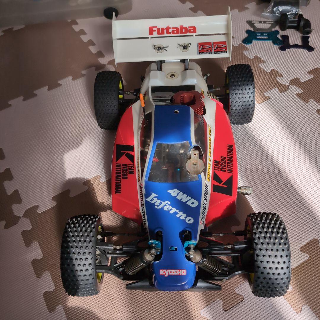 初代インファ−ノ1/8GPバギー(フルセット)パーツ・GTRボディー・タイヤ付