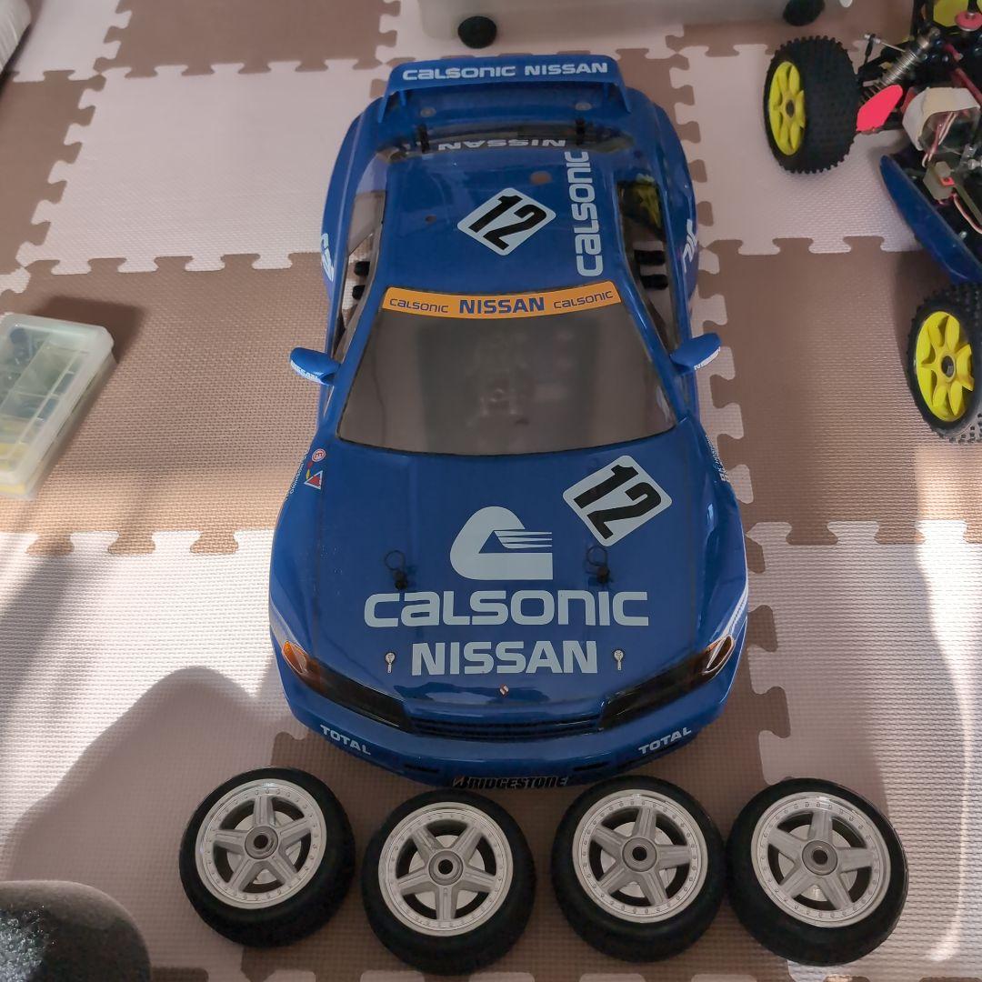 初代インファ−ノ1/8GPバギー(フルセット)パーツ・GTRボディー・タイヤ付