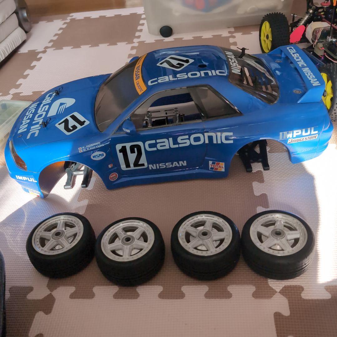 初代インファ−ノ1/8GPバギー(フルセット)パーツ・GTRボディー・タイヤ付