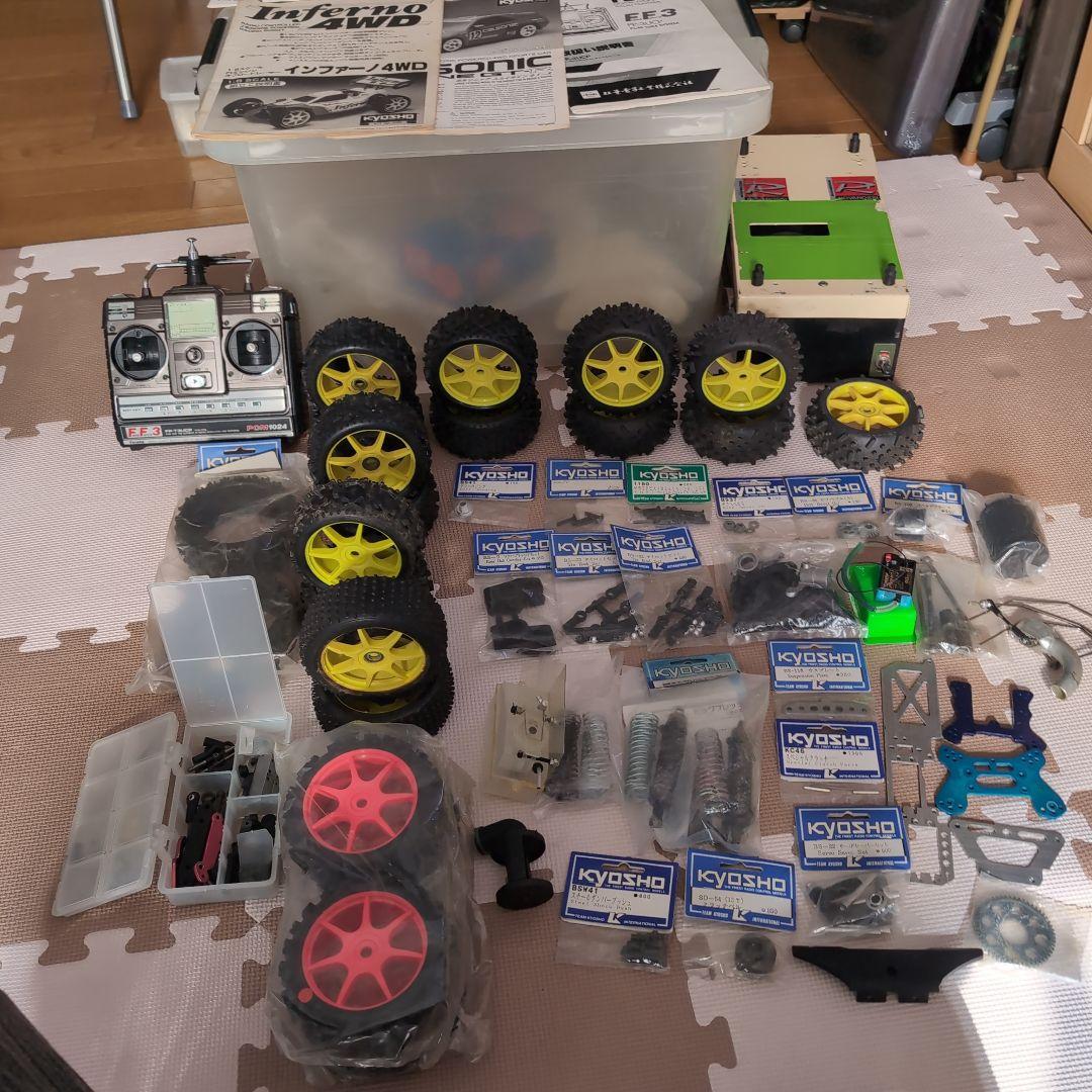 初代インファ−ノ1/8GPバギー(フルセット)パーツ・GTRボディー・タイヤ付