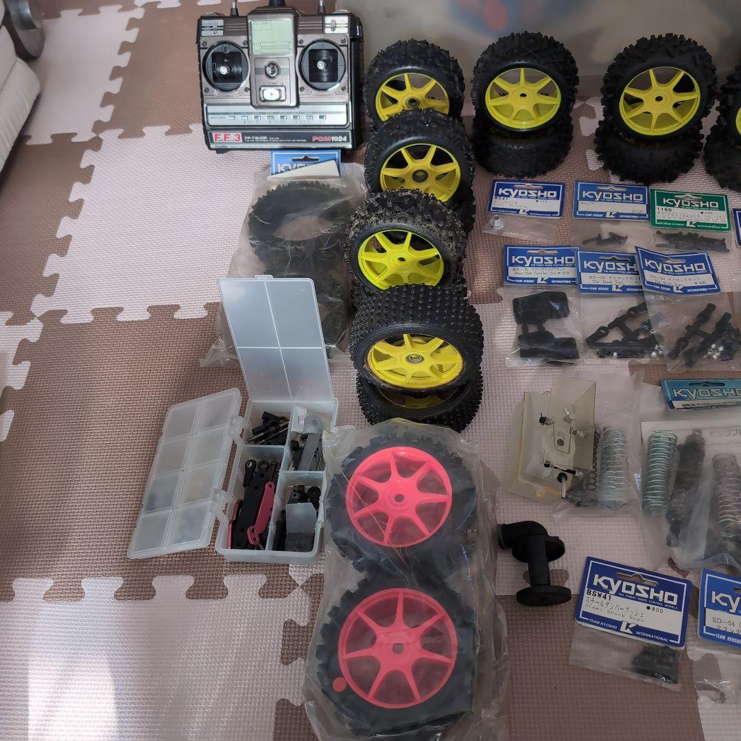 初代インファ−ノ1/8GPバギー(フルセット)パーツ・GTRボディー・タイヤ付