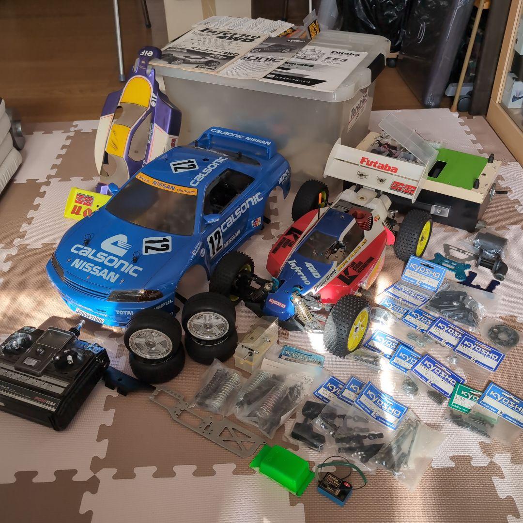 初代インファ−ノ1/8GPバギー(フルセット)パーツ・GTRボディー・タイヤ付