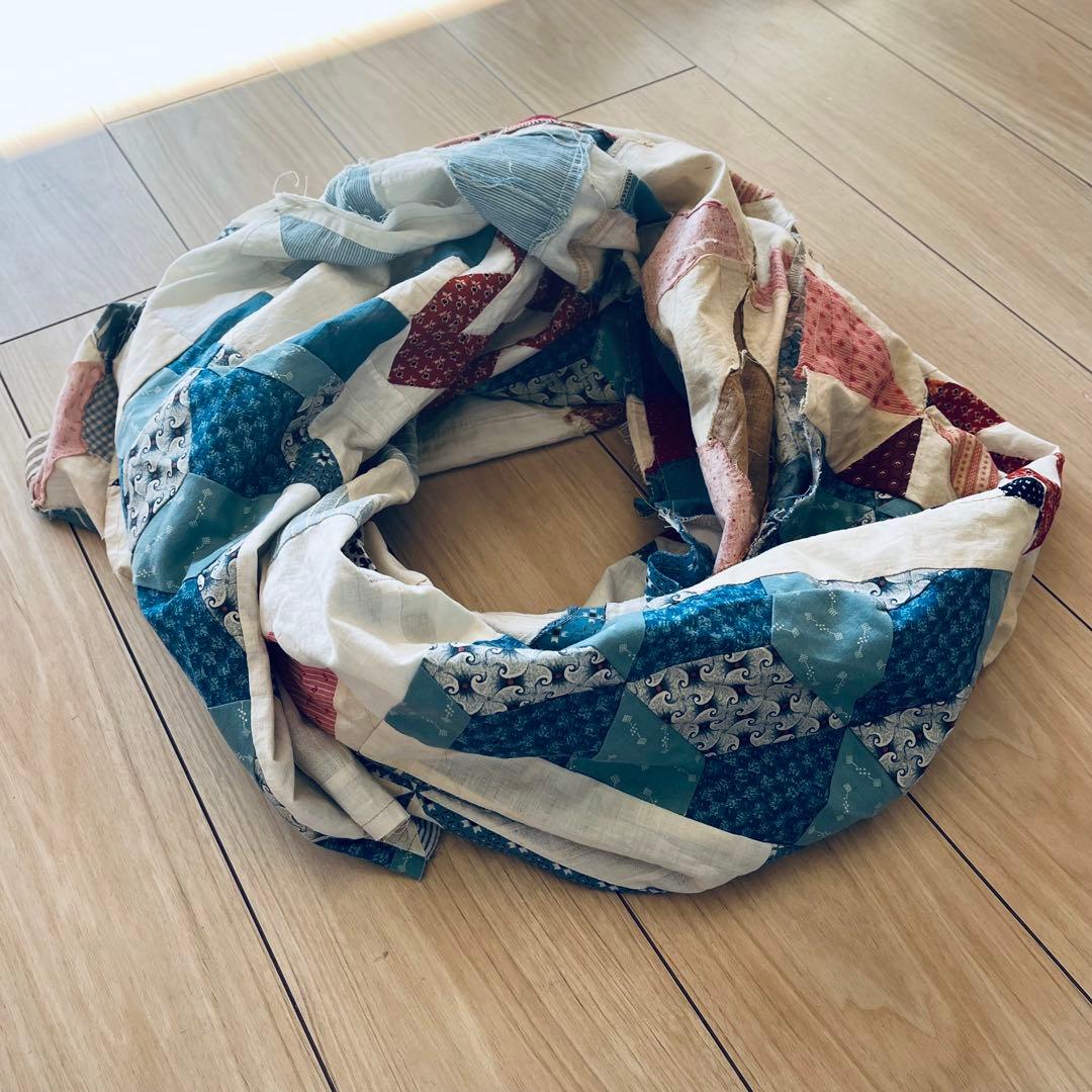 Sillage アンティークキルトパッチワーク　ケープ　BODE khoki