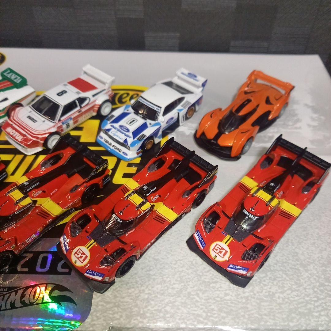 ホットウィール フェラーリ499PポルシェGT3R992 BRZ 