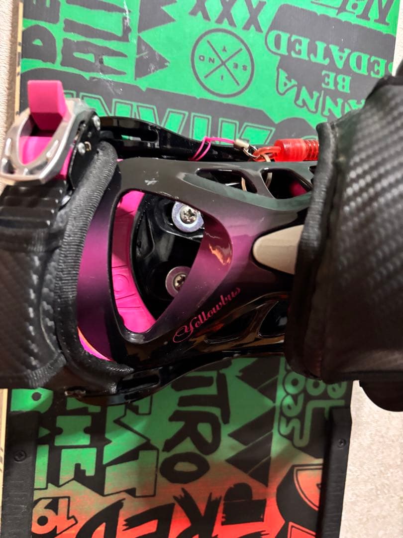 NITRO ナイトロ スノーボード 138cm バイン付 カバー付