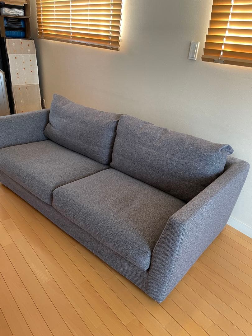 ACTUS アクタス MAGIS ファブリック ダブルシートソファ