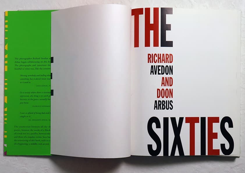 Avedon: The Sixties 大型本 ヴィンテージ写真集