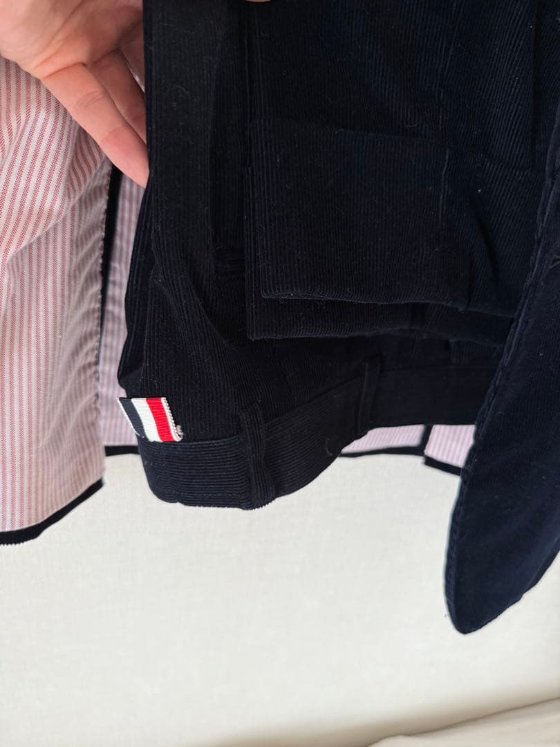 THOM BROWNE. コーデュロイスーツ